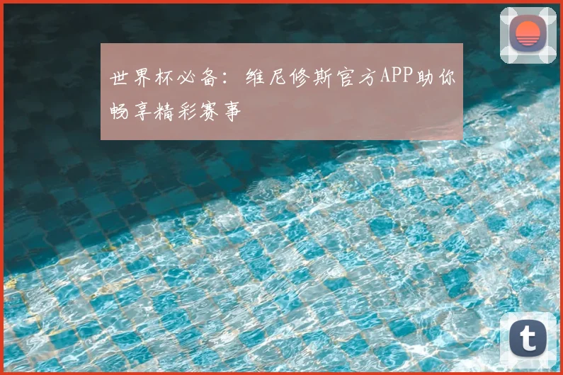 世界杯必备：维尼修斯官方APP助你畅享精彩赛事